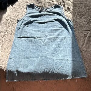 ✨ VNTG DENIM JUMPER SZ L
